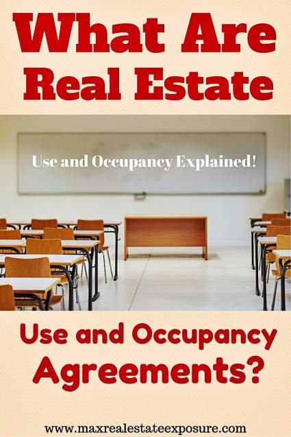 Use and Occupancy Agreements Explained 