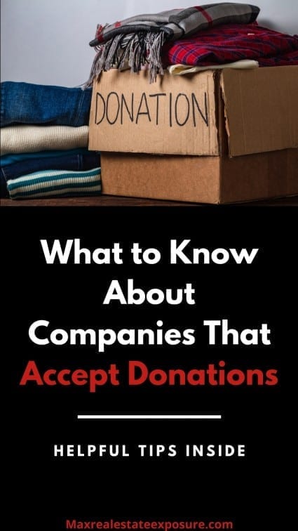 What to Know About Companies That Accept Donations