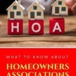 What to Know About Homeowners Associations