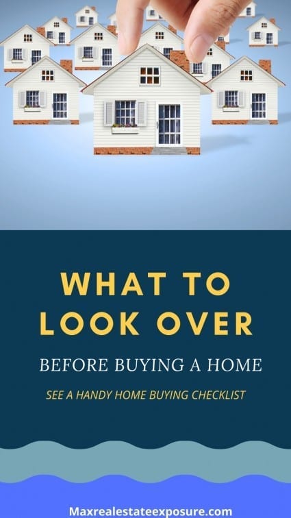 What to Look at Before Buying a House
