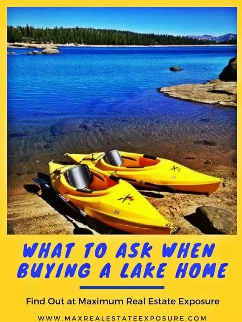 What to ask when buying a lake home