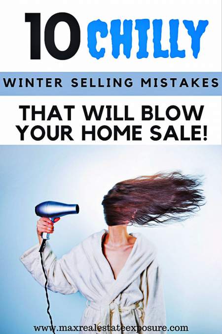 Winter Home Selling Mistakes