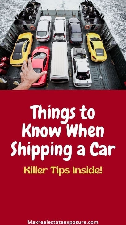 Things to Know About Shipping a Car